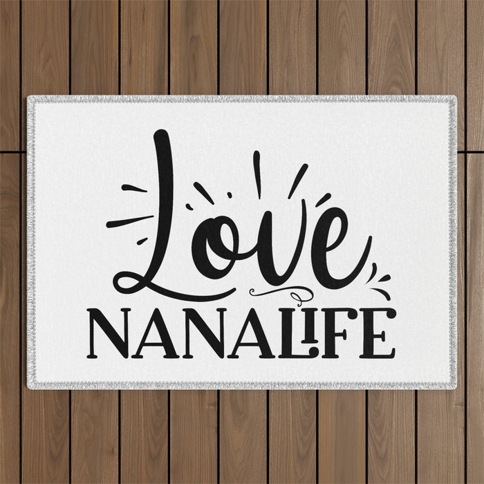 Love Nanalife Outdoor Rug