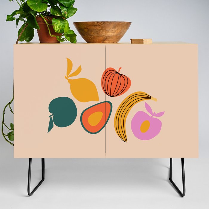 Cut Out Fruits Credenza