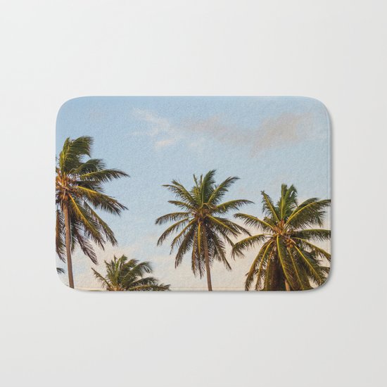 Chilling Palm Trees Bath Mat