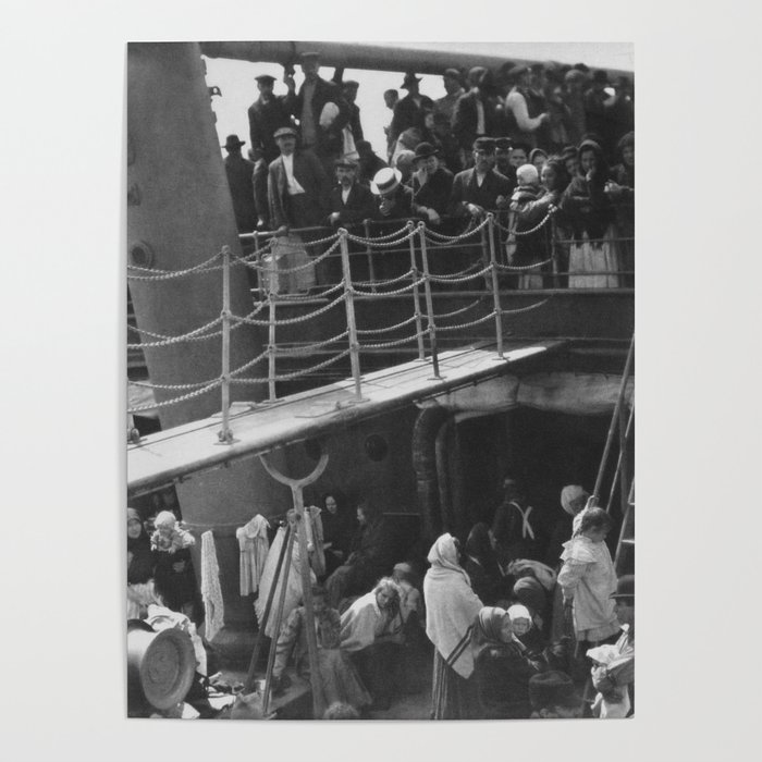 The Steerage - Alfred Stieglitz 1907 Poster