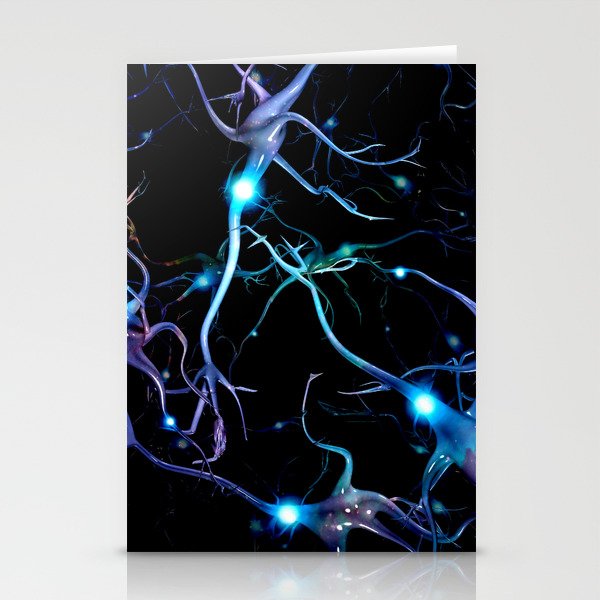 Neurons Stationery Cards