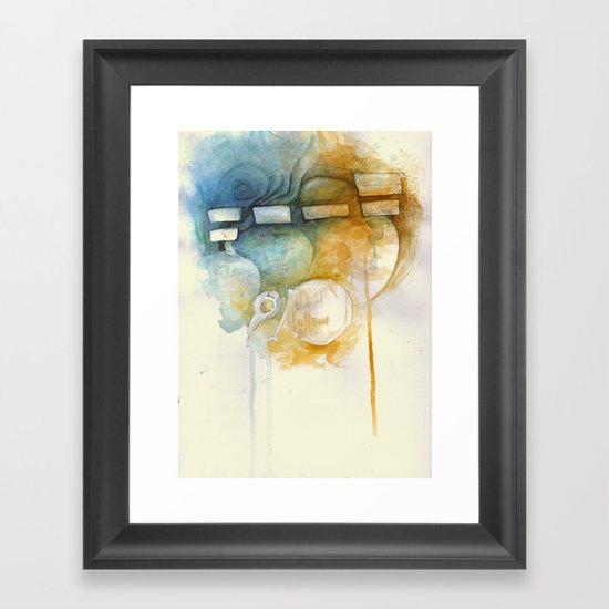 Don't stalk me bro Framed Art Print