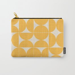 Circle Pattern - Yellow  Carry-All Pouch