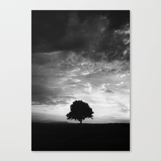 Outlines (IV) - Solitude Canvas Print