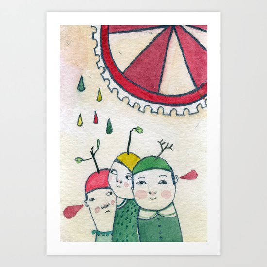 Amis Art Print