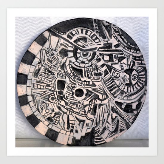 "centrifugal" Art Print