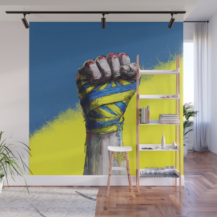 Stand with Ukraine Wall Mural