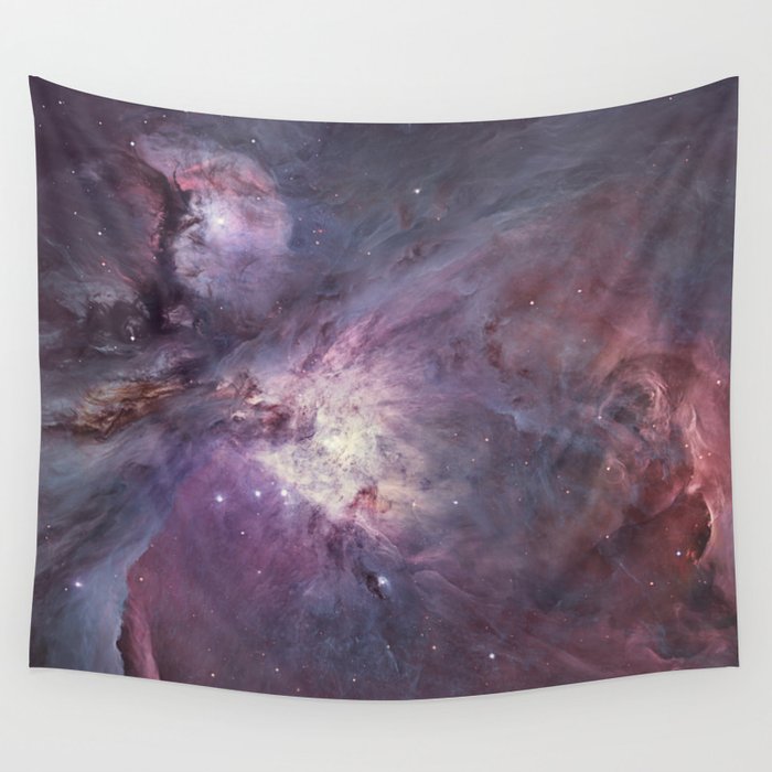 The Orion Nebula Messier 42 diffuse nebula in constellation Orion. Wall Tapestry by Allexxandarx 