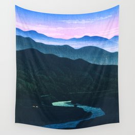Ioridani Pass, Etchu by Hasui Kawase Wall Tapestry