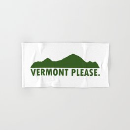 Vermont Please Hand & Bath Towel