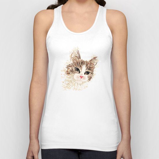 Cat Unisex Tank Top