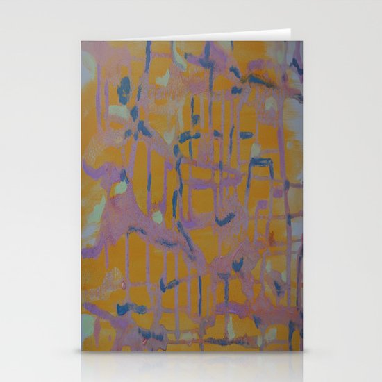 Pastel Map Stationery Cards