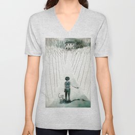 so lonely and so lost... V Neck T Shirt