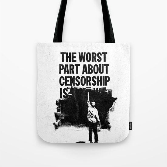 Blackout Tote Bag