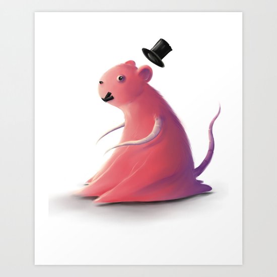 Test subject Art Print