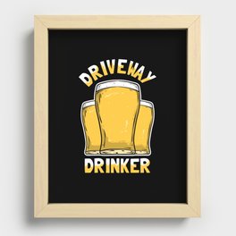 Driveway Drinker Recessed Framed Print