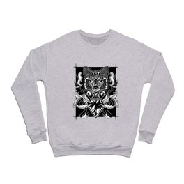 Midnight Wolf (Black) Crewneck Sweatshirt