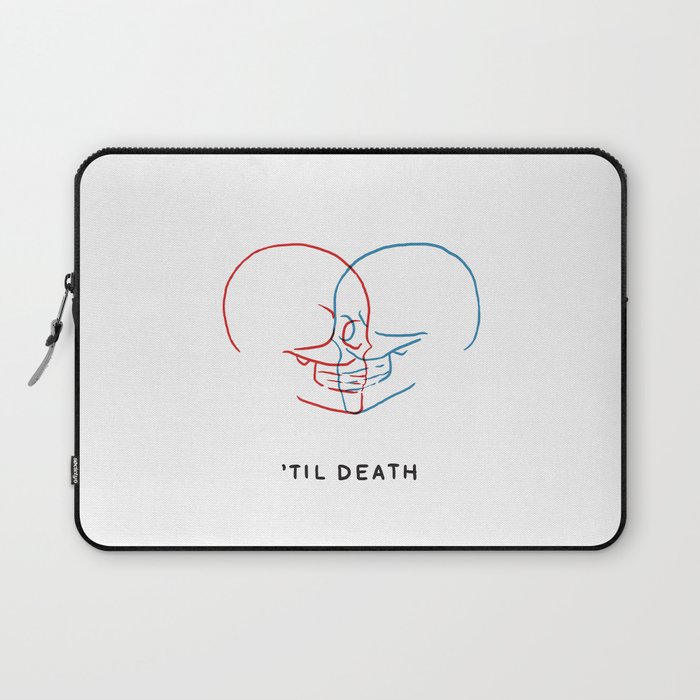 ’Til Death (Minimal) Laptop Sleeve