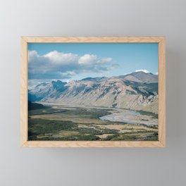 El Chalten Valley Framed Mini Art Print