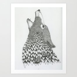 Wolf  Art Print