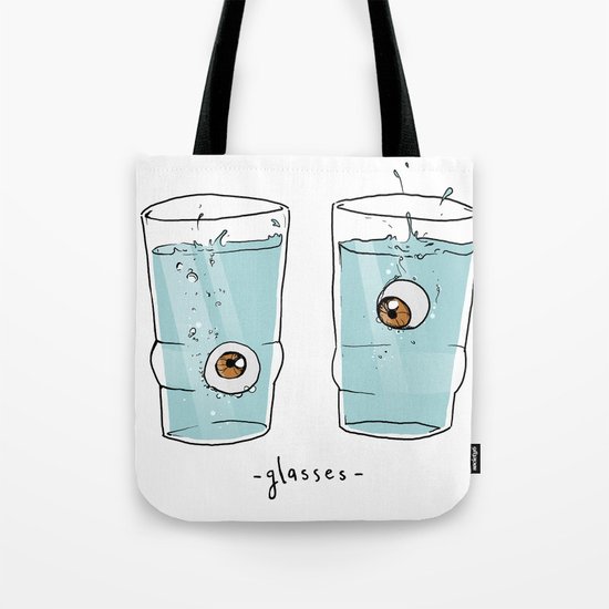 Glasses Tote Bag