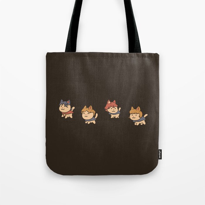 Fellowship Of The Cats by Tobe Fonseca Tote Bag