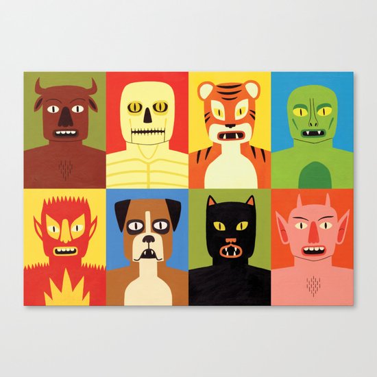 Animen Canvas Print