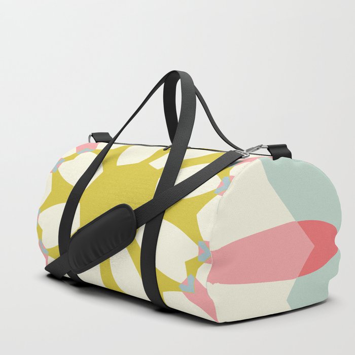 Abstract Sunflower Artwork 03 Color 01 Duffle Bag