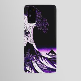 The Great Wave : Purple Android Case