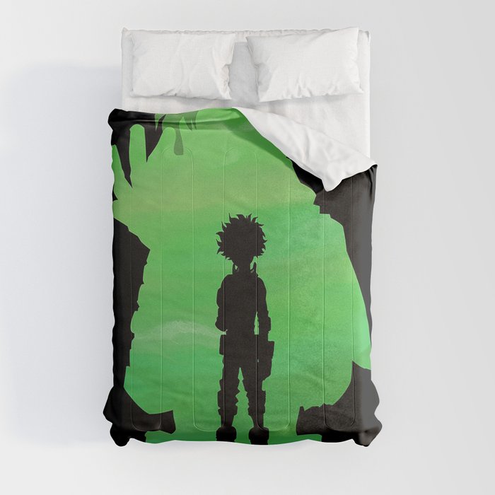 MIDORIYA IZUKU / DEKU MY HERO ACADEMIA Comforter by Tanisha Burch