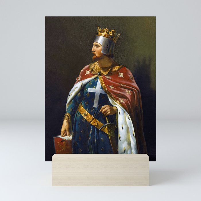 Richard the Lionheart, King of England by Merry-Joseph Blondel Mini Art Print