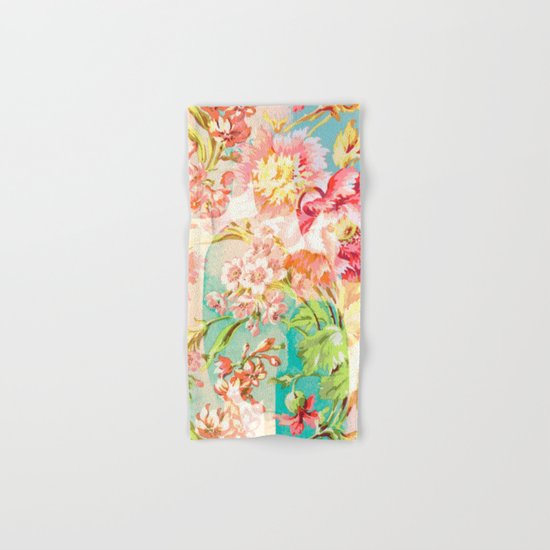 hide and seek floral Hand & Bath Towel
