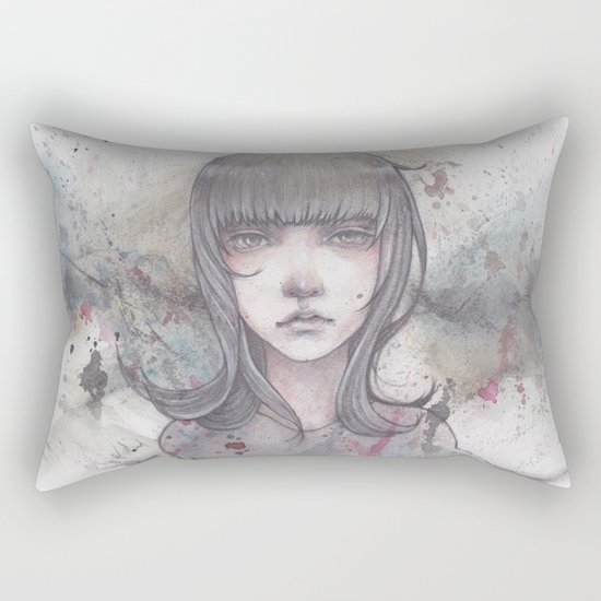 passed away Rectangular Pillow
