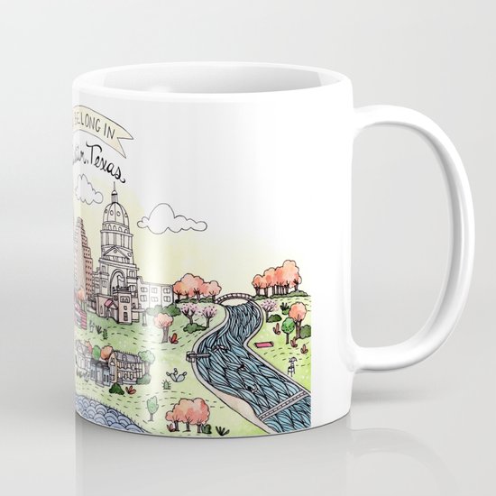 We Belong in Austin Coffee Mug
