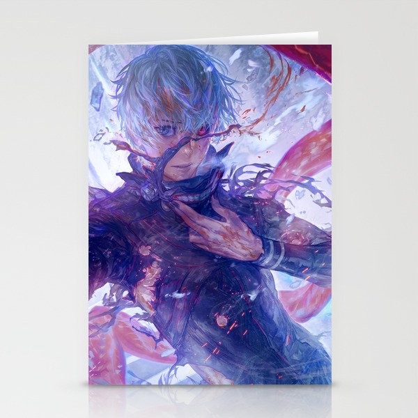 Tokyo Ghoul Kaneki Ken Stationery Cards By Muddymelly Society6