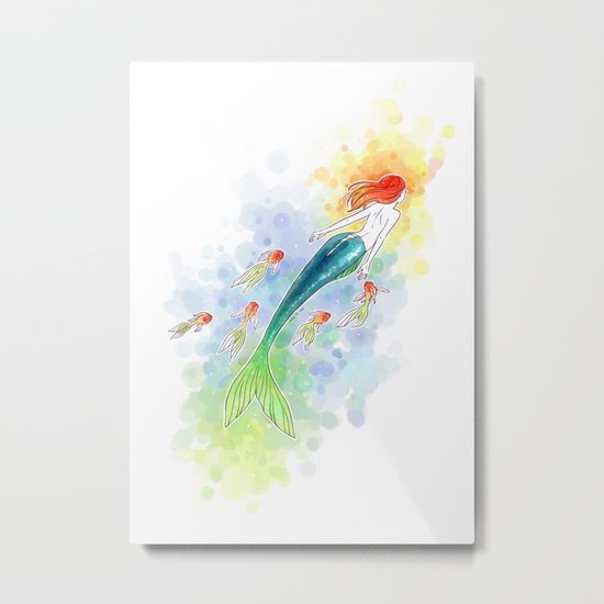 Under the Sea Metal Print
