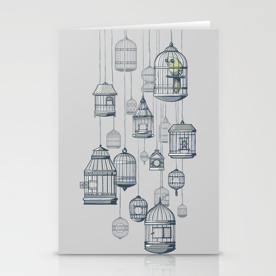 Last Bird in the Shop Stationery Cards