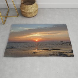 Watercolor Sunset, Janes Island 09, Maryland Rug