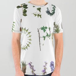 Forest Woodland Alphabet  All Over Graphic Tee