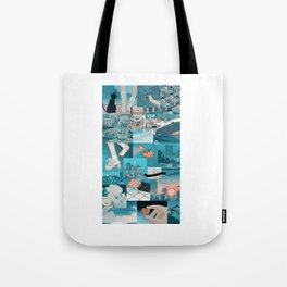 Life is blue Tote Bag