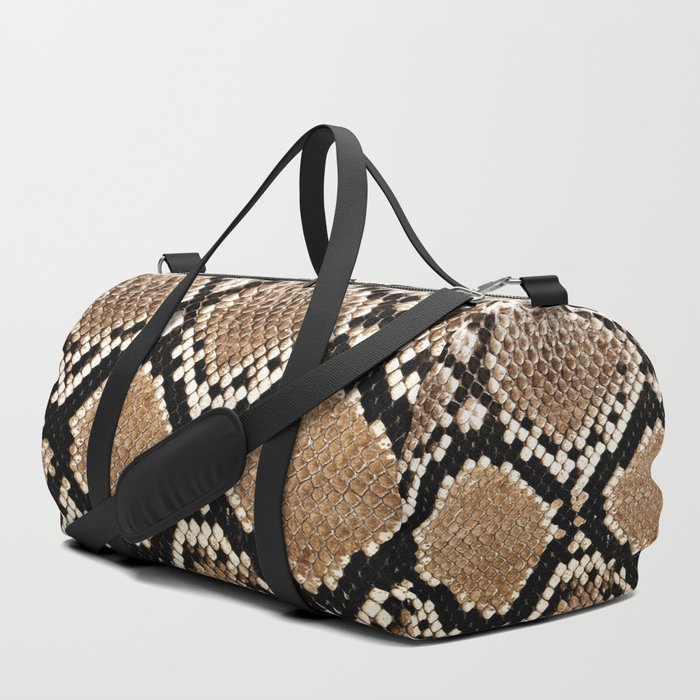 Snakeskin duffle bag shop