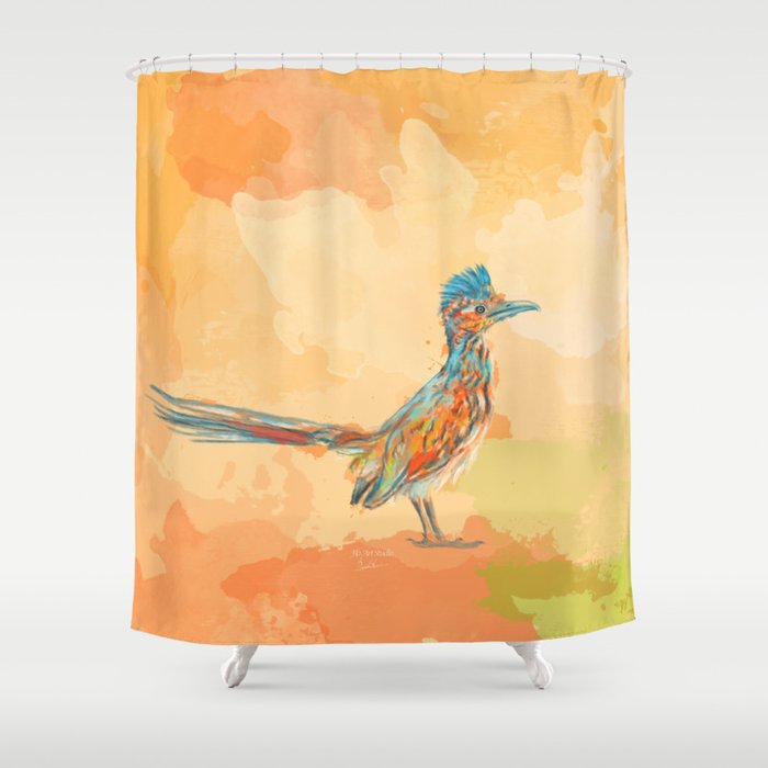 Little Road Runner Shower Curtain