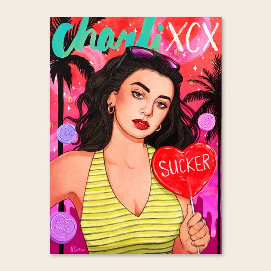 SUCKER Canvas Print