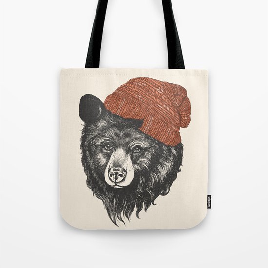 zissou the bear Tote Bag