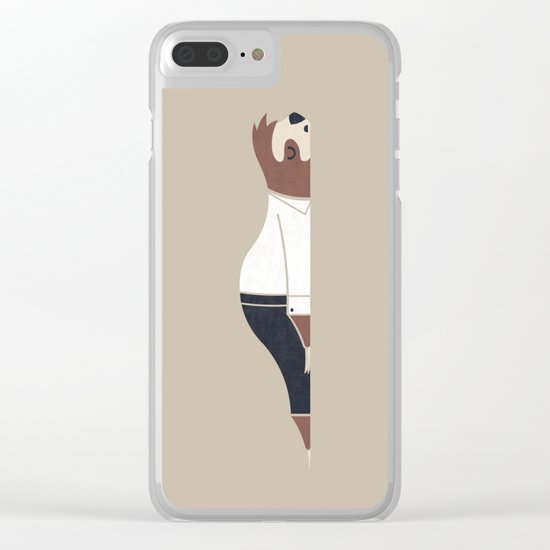 Monday Clear iPhone Case