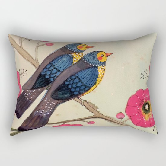 airy roadtrip Rectangular Pillow