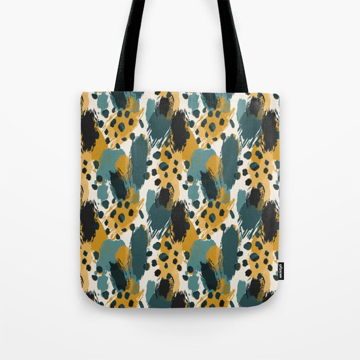 African Cheetah Skin Design Tote Bag