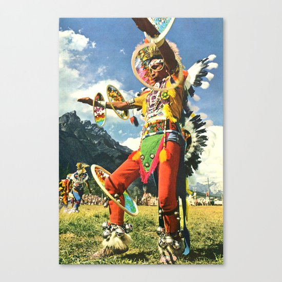The Psychedelic Tribe Canvas Print