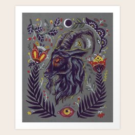 black phillip art prints for any decor