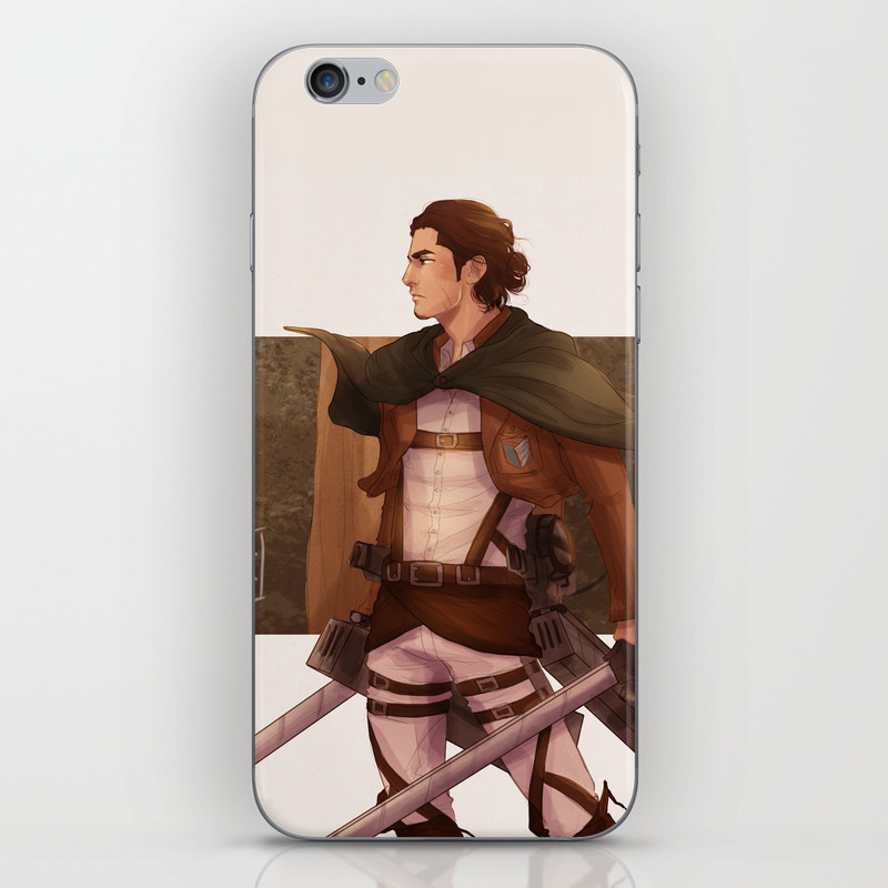Wallpaper Haikyuu Attack On Titan Crossover Captain Asahi Iphone Skin By HD